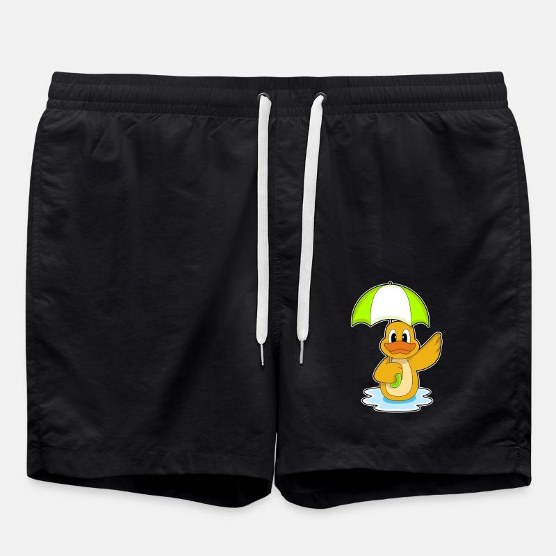Parapluie de canard - Short de bain - noir