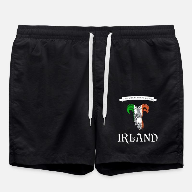 Ireland Ireland Irish - Swim Trunks - black