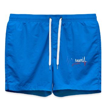 Prague Skyline Heartbeat République Tchèque Heart Love Praha - Short de bain - cobalt blue - Devant