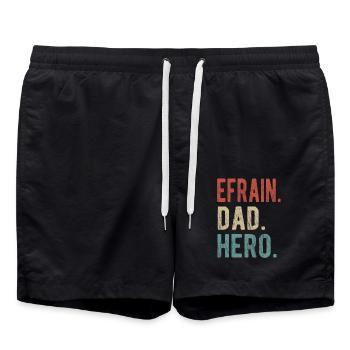 Efrain Papa Held - Badeshorts - Schwarz - Vorne - AI Model Male 185 light (185cm)