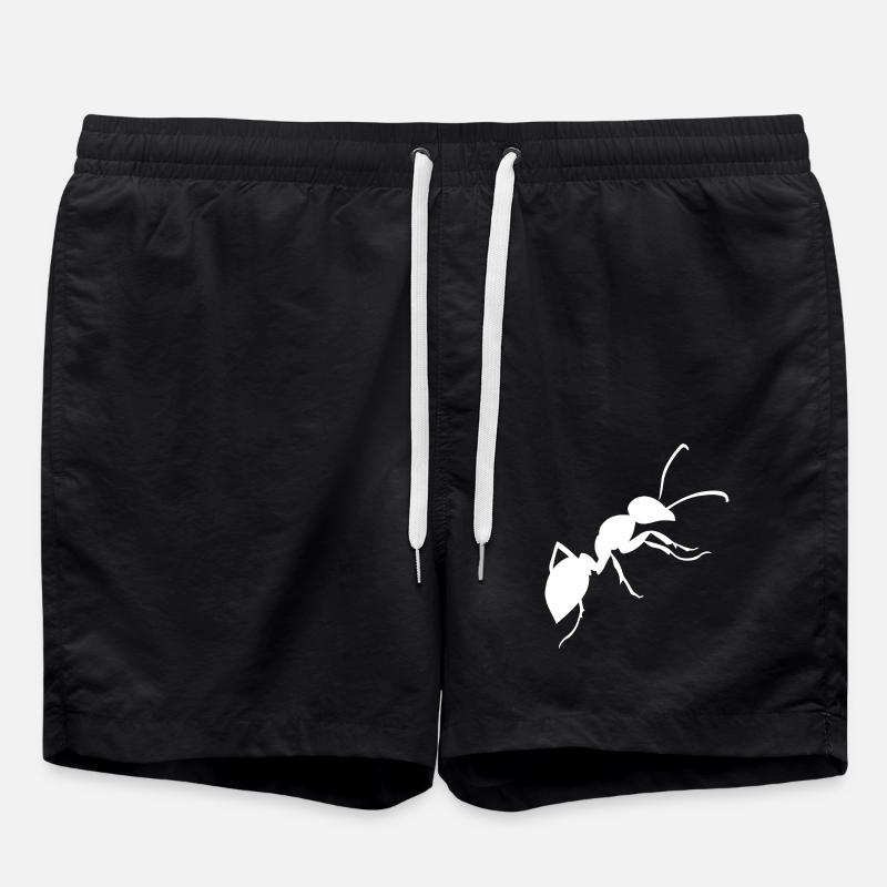 Ameise - Badeshorts - Schwarz