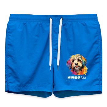 Chien Bichon Havanais - Short de bain - cobalt blue - Devant