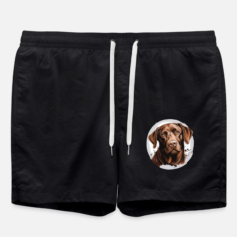 Labrador - Badeshorts - Schwarz