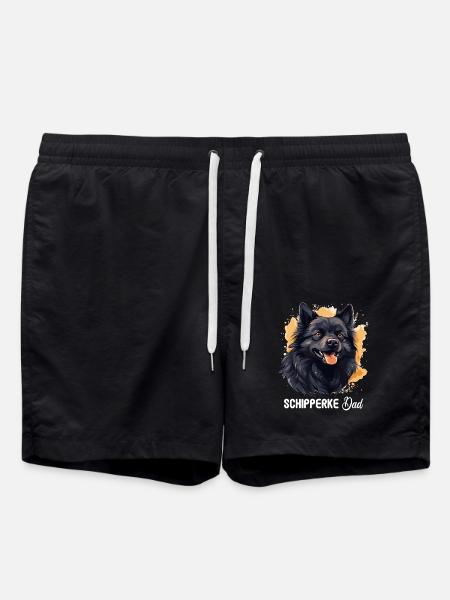 Schipperke - Swim Trunks - black