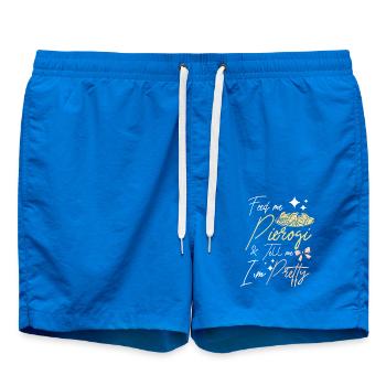 Nourrissez-moi de pierogi et dites-moi que je suis jolie - Short de bain - cobalt blue - Devant