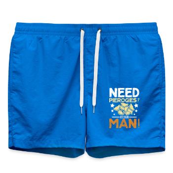 Fabrication de pierogi, Besoin de pierogi ? Je suis ton homme ! - Short de bain - cobalt blue - Devant