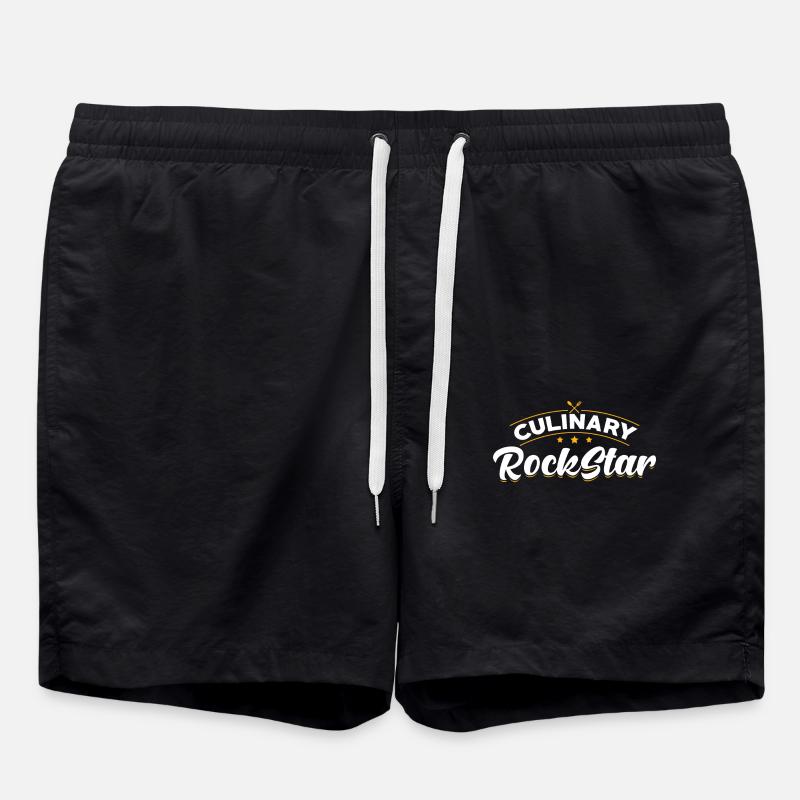 Chefkoch Kochen Kochen - Badeshorts - Schwarz