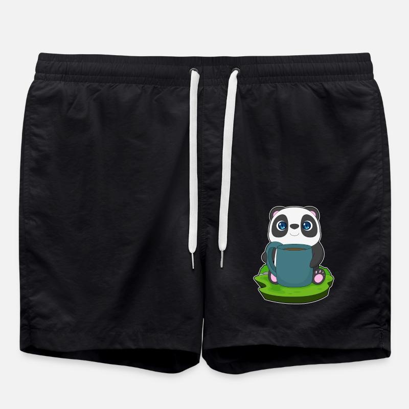 Tasse à café Panda - Short de bain - noir
