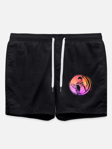 Muay Thai - Swim Trunks - black