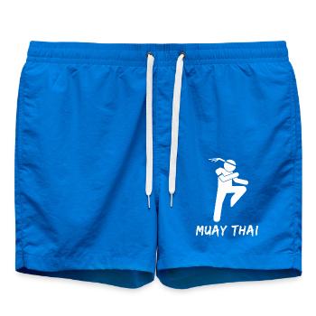 Muay Thai - Swim Trunks - cobalt blue - Front
