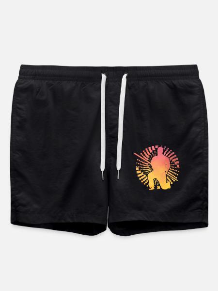 Aikido - Badeshorts - Schwarz