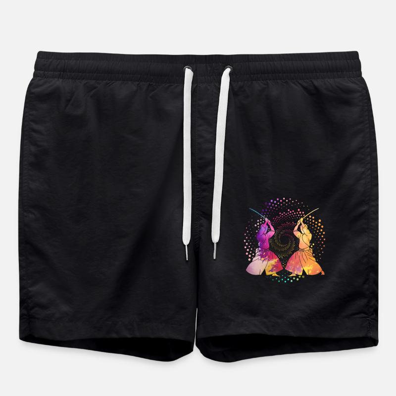 Aikido - Badeshorts - Schwarz
