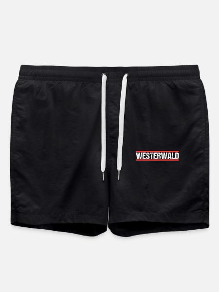 Westerwald - Badeshorts - Schwarz