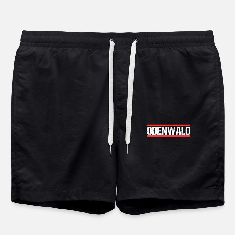 Odenwald - Badeshorts - Schwarz