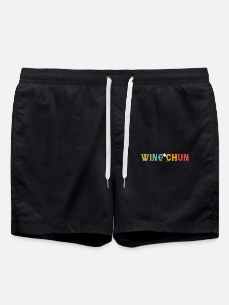 Wing Chun - Swim Trunks - black