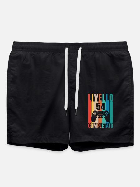 Stufe 54 - Badeshorts - Schwarz