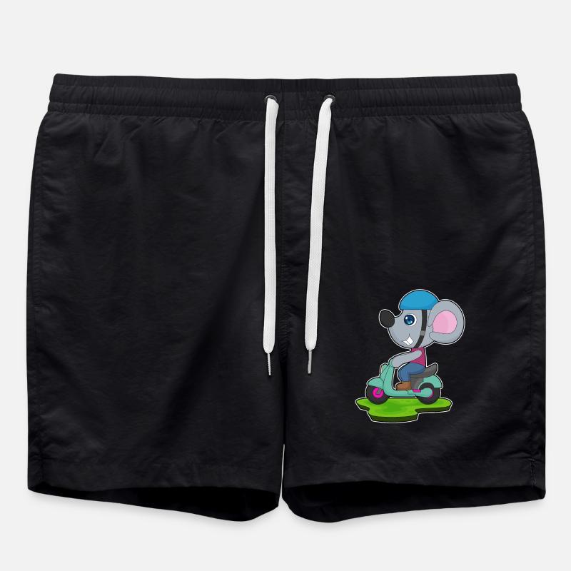 Souris Moto - Short de bain - noir
