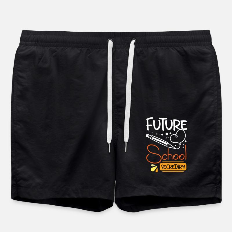Futur secrétaire d’école - Short de bain - noir