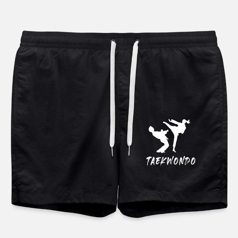 Taekwondo - Short de bain - noir