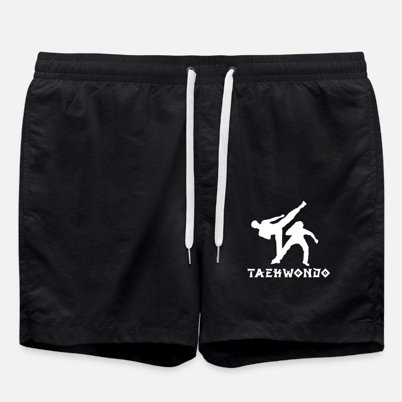 Taekwondo - Short de bain - noir