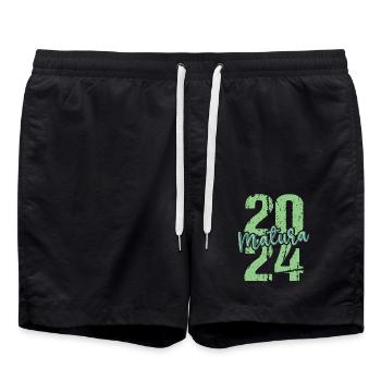 Matura Jeunes Filles Femmes et Hommes Matura 2024 - Short de bain - noir - Devant - AI Model Male 185 light (185cm)