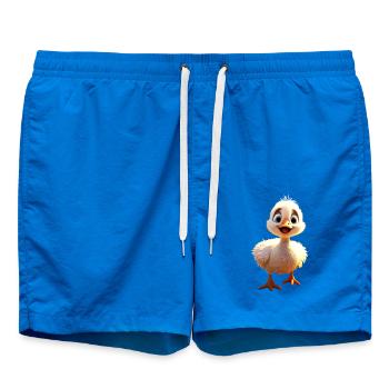 Oie, Oie, Poussin, Oie mignonne, Canard, Petites Oies - Short de bain - cobalt blue - Devant