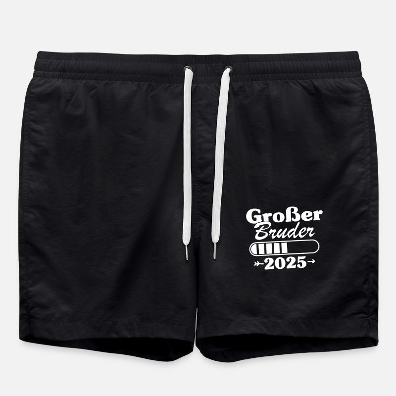 Großer Bruder Loading 2025 - Badeshorts - Schwarz