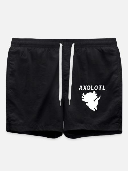 Axolotl - Swim Trunks - black