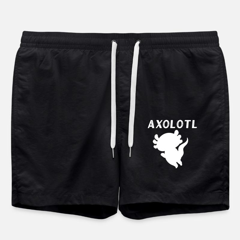 Axolotl - Swim Trunks - black