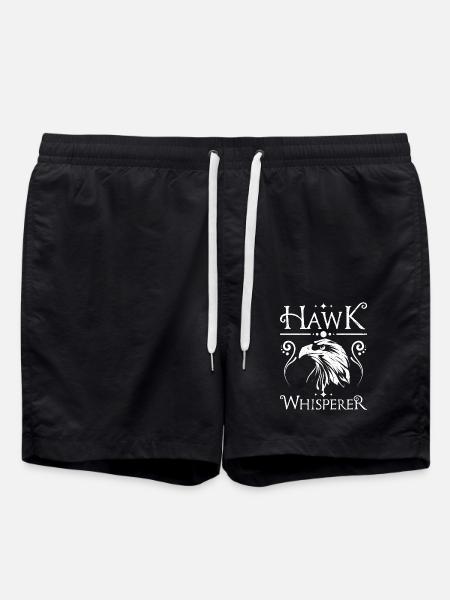 Falconer Hawk whisperer - Swim Trunks - black