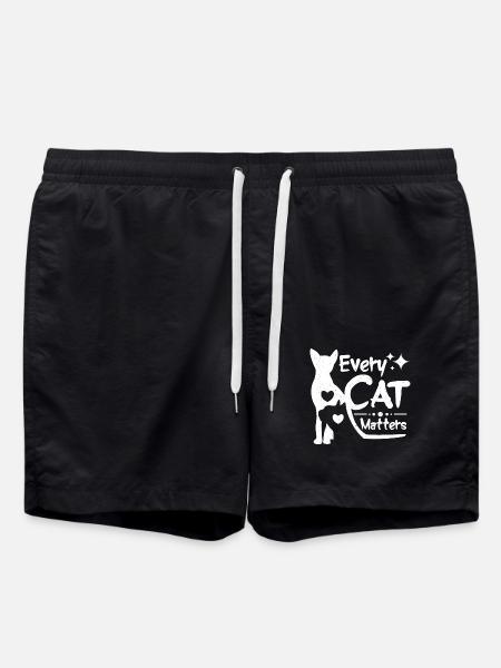 Cat rescue Every cat matters - Badeshorts - Schwarz