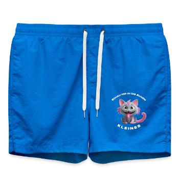Regarde-moi dans les yeux petit - Short de bain - cobalt blue - Devant