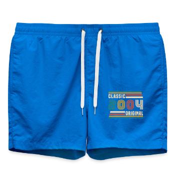 Klassisches 2004 Vintage Retro Geburtstagsgeschenk - Badeshorts - Cobalt blue - Vorne