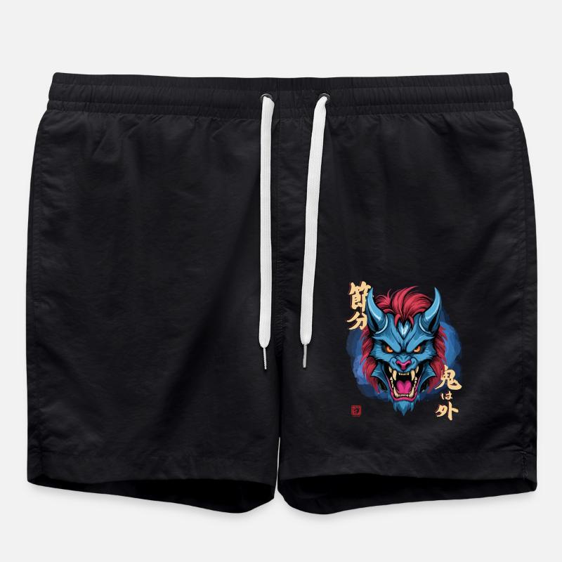 Oni bleu yéti - Short de bain - noir