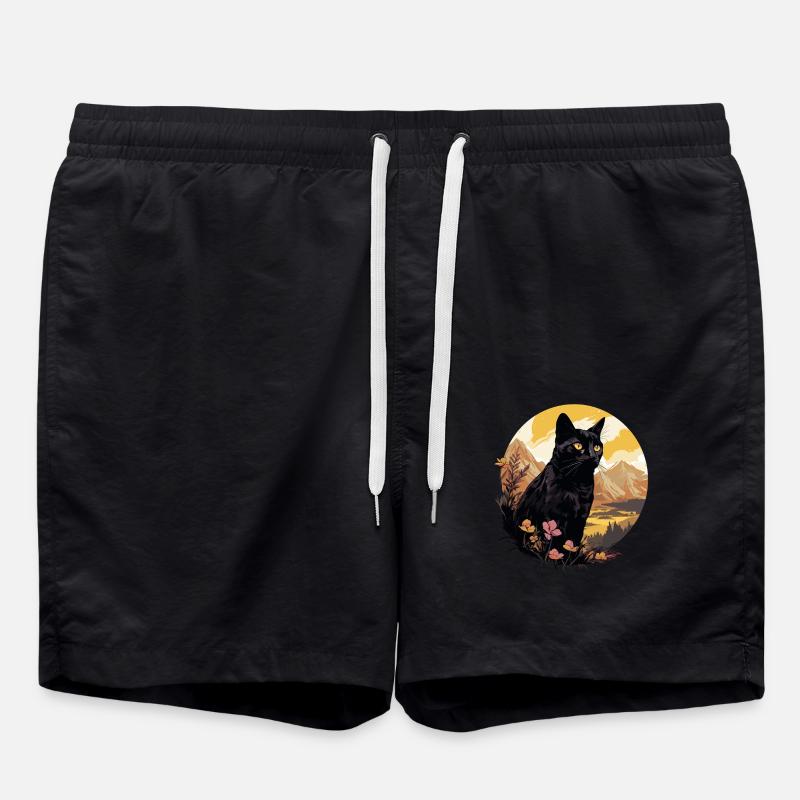 Chat de Bombay Bombay Katze - Short de bain - noir