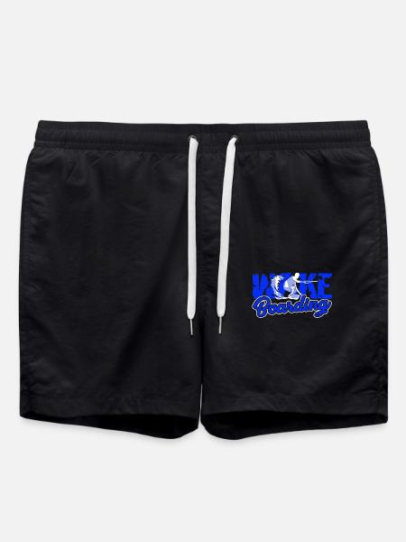Wakeboarding Love Wakeboarding - Swim Trunks - black