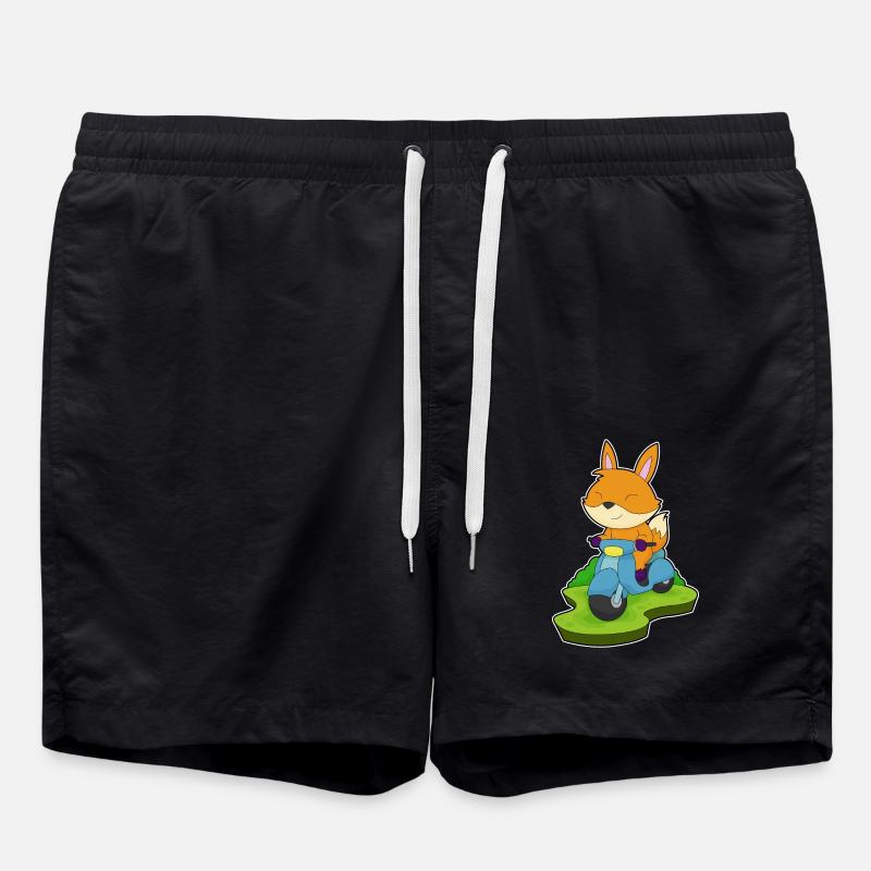 Moto Fox - Short de bain - noir