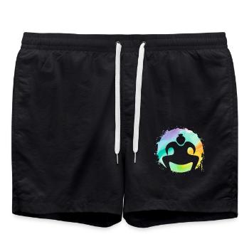 Sumo - Short de bain - noir - Devant - AI Model Male 185 light (185cm)