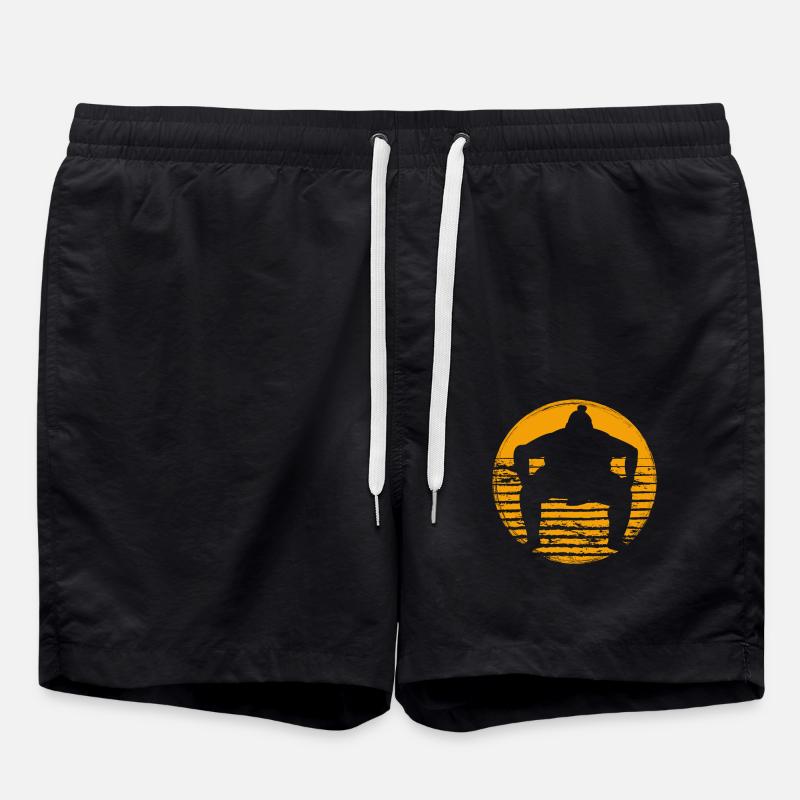 Sumo - Swim Trunks - black