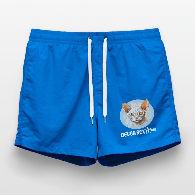 Devon Rex Kätzchen Devon Rex Katze Badeshorts