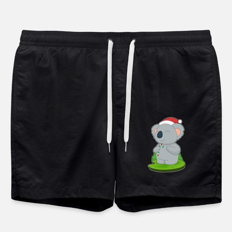 Koala Noël Candy Canne - Short de bain - noir