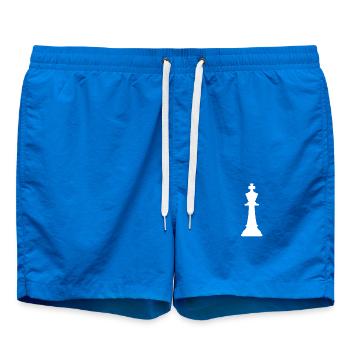 Pièce d’échecs du roi - Short de bain - cobalt blue - Devant