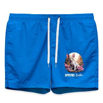 Sphynx Kätzchen Sphynx Katze - Badeshorts - Cobalt blue - Vorne