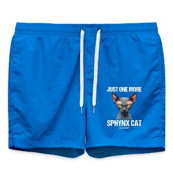 Sphynx Kätzchen Sphynx Katze - Badeshorts - Cobalt blue - Vorne
