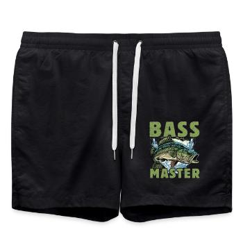 Maître de la basse - Short de bain - noir - Devant - AI Model Male 185 light (185cm)