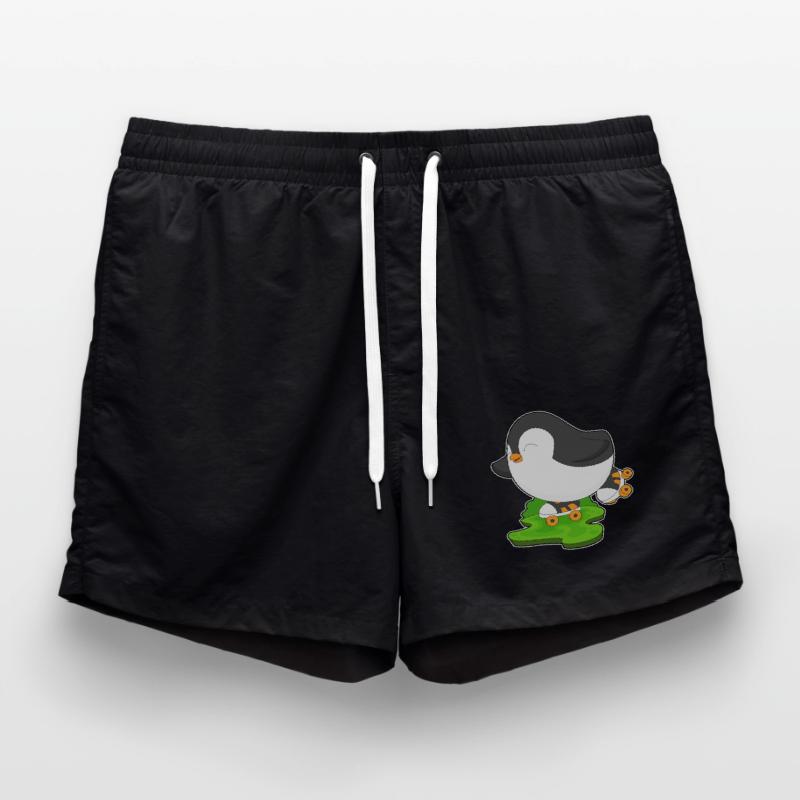 Pinguin Inline skating Rollschuhe Badeshorts