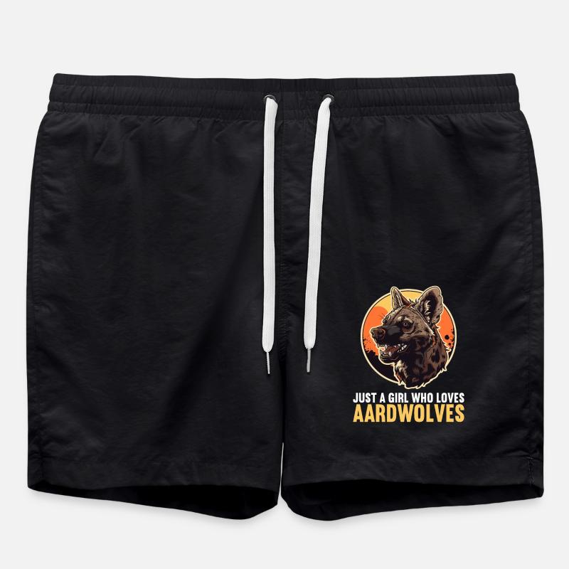 Erdwölfe Erdwolf - Badeshorts - Schwarz