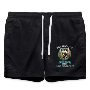Civettes Civettes Civettes Civette - Short de bain - noir - Devant - AI Model Male 185 light (185cm)