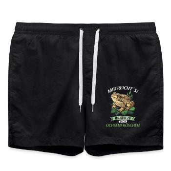 Bullfrogs Bullfrog - Swim Trunks - black - Front - AI Model Male 185 light (185cm)