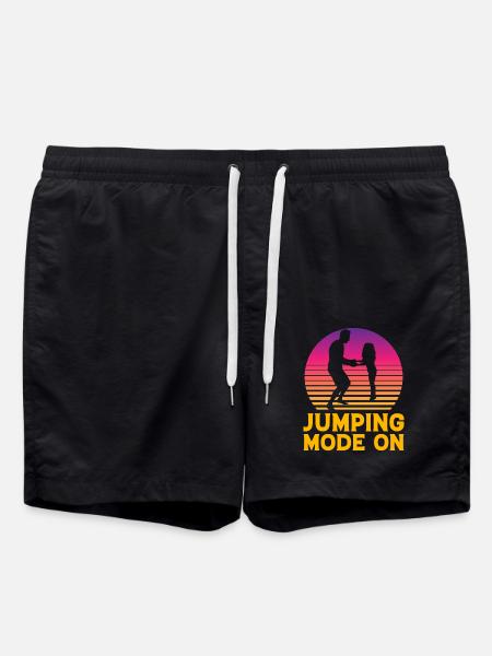 Sprungmodus ein - Badeshorts - Schwarz